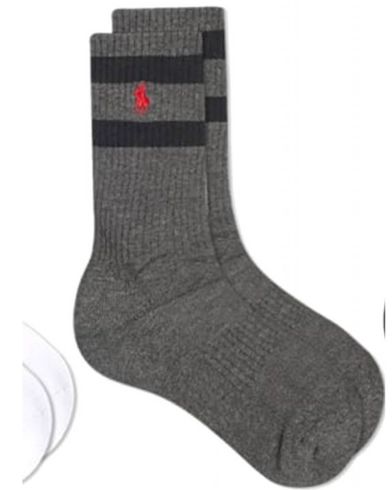 Ανδρικές Κάλτσες Polo Ralph Lauren - Class Stripe-Crew-3 Pack