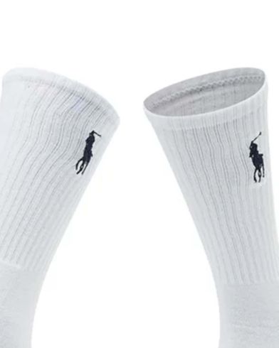 Polo Ralph Lauren - Big Pny 3Pk-Crew Sock-3 Pack   