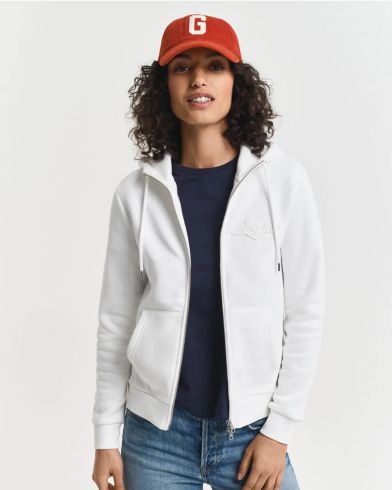 Γυναικεία Ζακέτα Φούτερ με Κουκούλα Gant - 2588