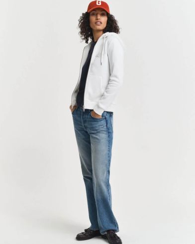 Γυναικεία Ζακέτα Φούτερ με Κουκούλα Gant - 2588