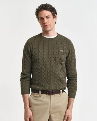 Ανδρική Μπλούζα Πουλόβερ Gant - 0601