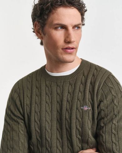 Ανδρική Μπλούζα Πουλόβερ Gant - 0601