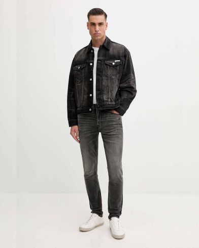 Ανδρικό Τζιν Παντελόνι Calvin Klein - Slim Taper Hearst Grey