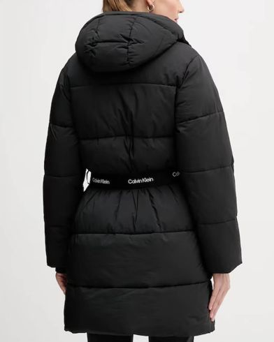 Calvin Klein - Belted Midweight Long Puffer  