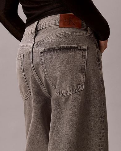 Calvin Klein - The Wide Leg Grey Sterling  