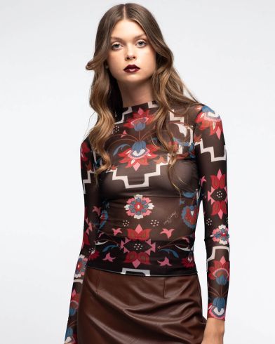 Γυναικεία Μακρυμάνικη Μπλούζα Peace And Chaos - Romancer