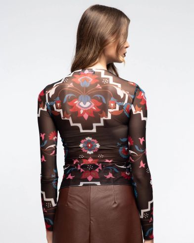 Γυναικεία Μακρυμάνικη Μπλούζα Peace And Chaos - Romancer