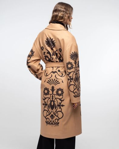 Γυναικείο Παλτό Peace And Chaos - Oak