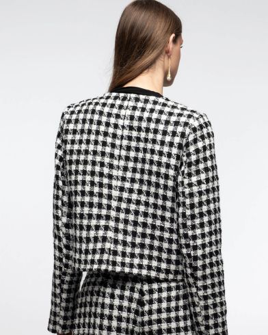 Peace And Chaos - Timeless Crope Blazer 