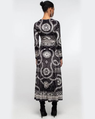 Peace And Chaos - Philosophy Long Dress  
