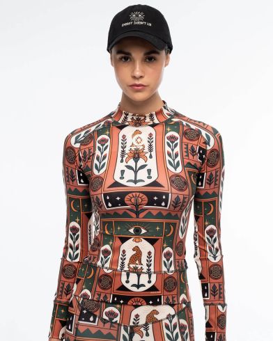 Γυναικεία Μακρυμάνικη Μπλούζα Peace And Chaos - Mystic Bloom Performance