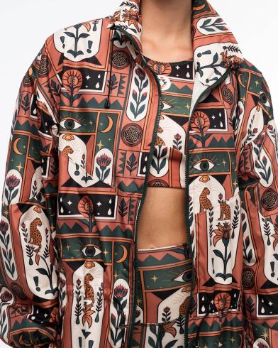 Peace And Chaos - Mystic Bloom Track Jacket