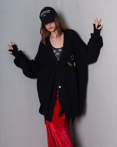 Collectiva Noir - No7 Yan Cardigan