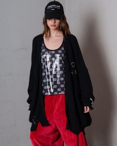 Collectiva Noir - No7 Yan Cardigan