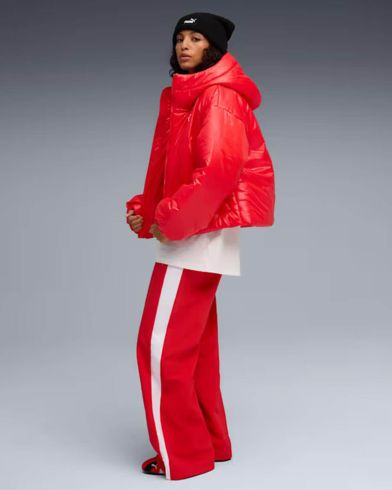 Puma - Wardrobe Ess Shiny Hooded Padded Jacket  