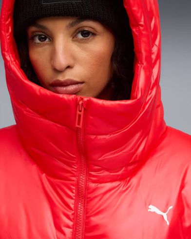 Puma - Wardrobe Ess Shiny Hooded Padded Jacket  