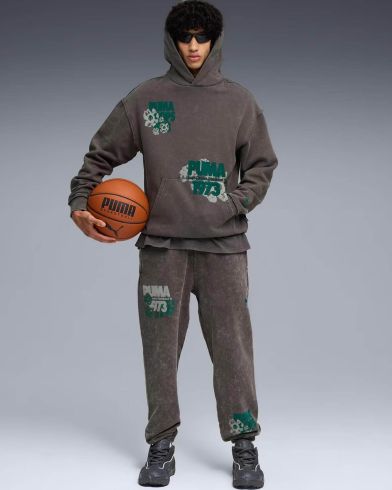 Ανδρική Μπλούζα με Κουκούλα Puma - Hoopocalypse