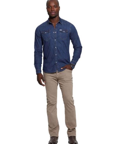 Ανδρικό Μακρυμάνικο Πουκάμισο Guess - Truckee