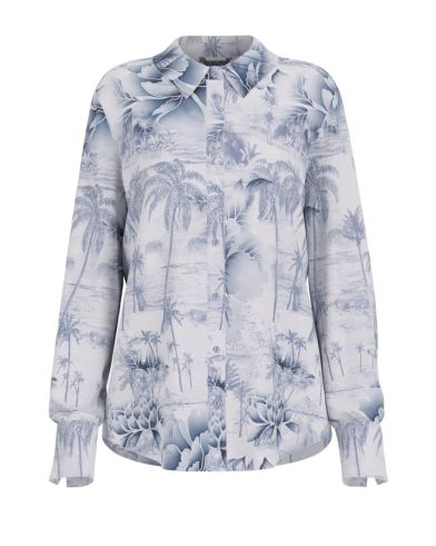 Guess - Ls Concetta Buttons Shirt  