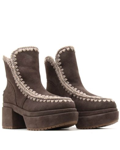 Γυναικεία Μποτάκια MOU - Platform Suede