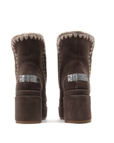 Γυναικεία Μποτάκια MOU - Platform Suede