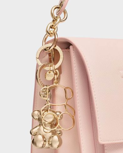 Tous - Llavero Silhoutte Bold Bear Dorado