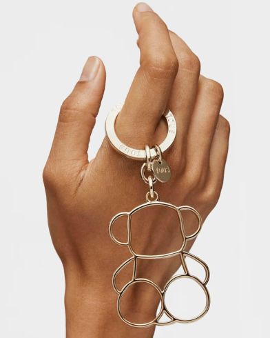 Tous - Llavero Silhoutte Bold Bear Dorado