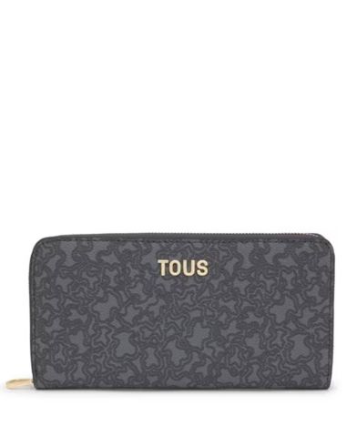 Tous - Billetera M. Kaos Mini Lines Gris Oscuro