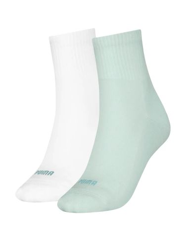 Γυναικείες Κάλτσες Puma 2 Ζευγάρια - 938555 Puma Women Heart Logo Short Crew