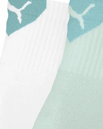 Γυναικείες Κάλτσες Puma 2 Ζευγάρια - 938555 Puma Women Heart Logo Short Crew