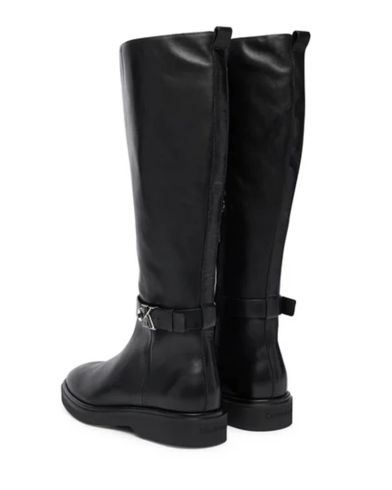 Calvin Klein - Knee Boot W/ Metal Logo  