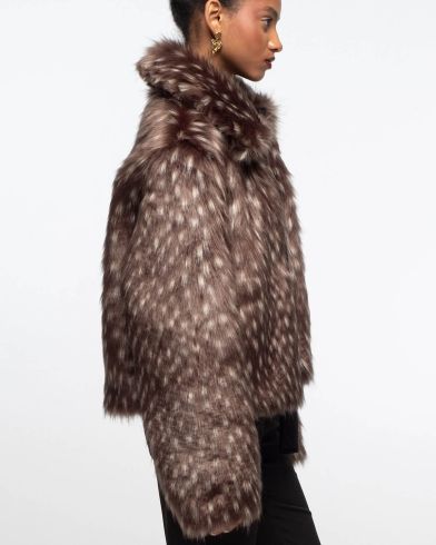 Peace And Chaos - Lavish Eco Fur Coat