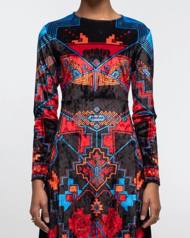 Peace And Chaos - Chronicle Long Dress