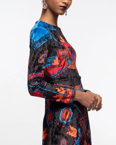 Peace And Chaos - Chronicle Long Dress