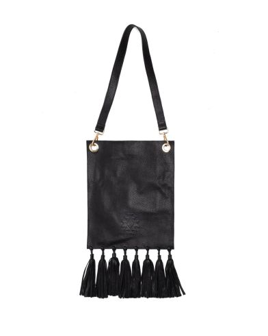 Peace And Chaos - Karma Tassel Tote Bag