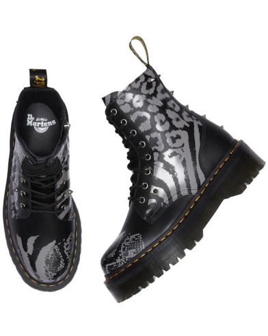 Dr Martens - Jadon Animal Clash Backhand Booties