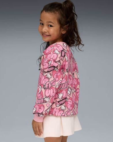 Παιδική Μακρυμάνικη Μπλούζα Puma - Puma X Hello Kitty & Friends Relaxed Aop