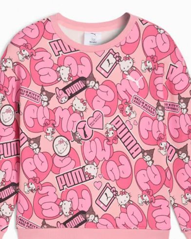 Παιδική Μακρυμάνικη Μπλούζα Puma - Puma X Hello Kitty & Friends Relaxed Aop