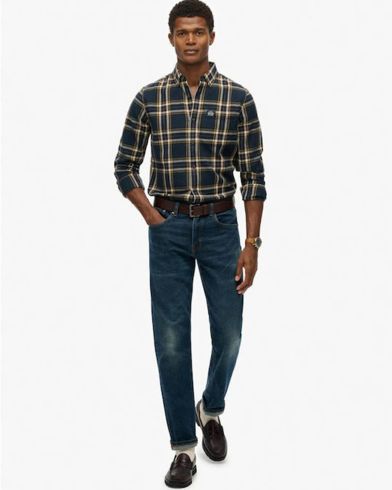 Ανδρικό Μακρυμάνικο Πουκάμισο Superdry - D1 Ovin L/S Cotton Lumberjack