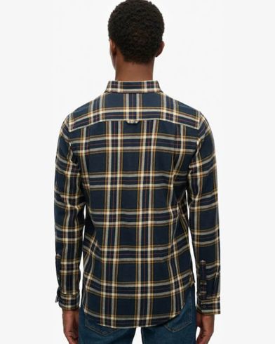 Ανδρικό Μακρυμάνικο Πουκάμισο Superdry - D1 Ovin L/S Cotton Lumberjack