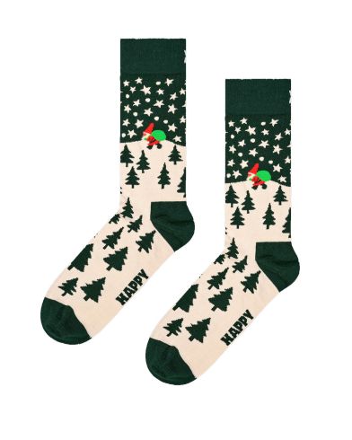 Ανδρικές Κάλτσες Happy Socks 1 Ζευγάρι - Snow Globe