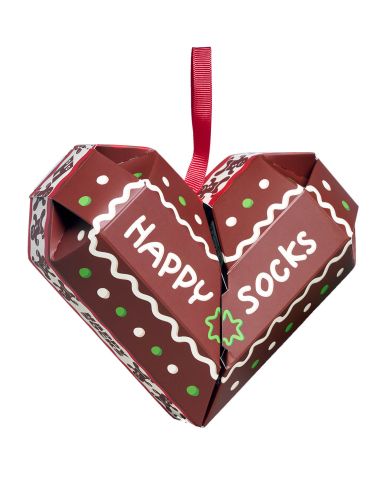 Γυναικείες Κάλτσες Happy Socks 2 Ζευγάρια - Gingerbread Heart