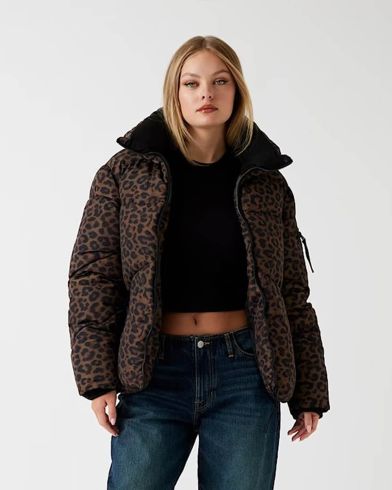 Guess - Martina Print Crop Puffa