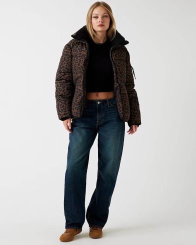 Guess - Martina Print Crop Puffa