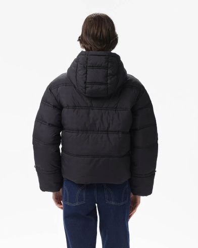 Guess - New Daisy Crop Logo Puffer