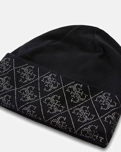 Guess - Nora 4G Rhinestones Beanie Swt