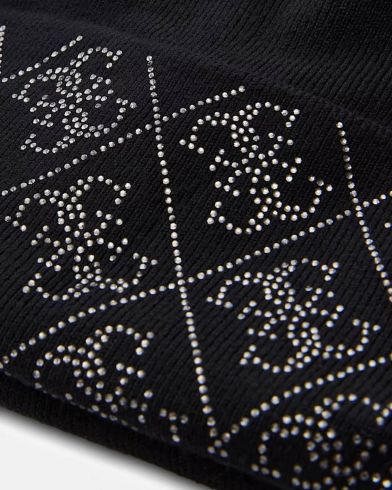 Guess - Nora 4G Rhinestones Beanie Swt