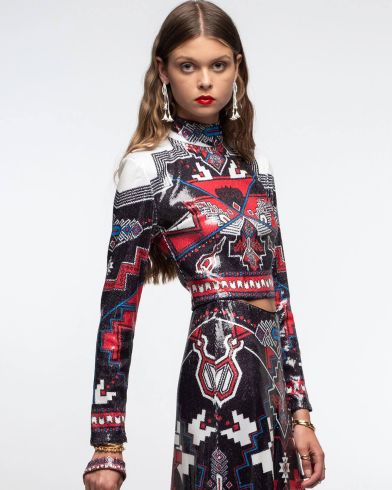 Peace And Chaos - Legacy Turtleneck Top