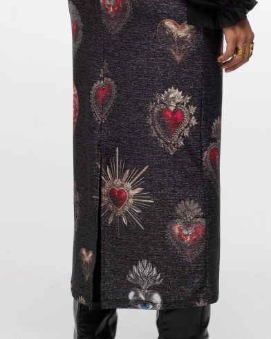Peace And Chaos - Elisium Midi Skirt