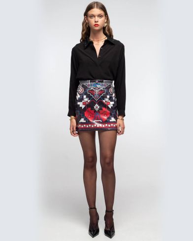 Peace And Chaos - Legacy Mini Skirt